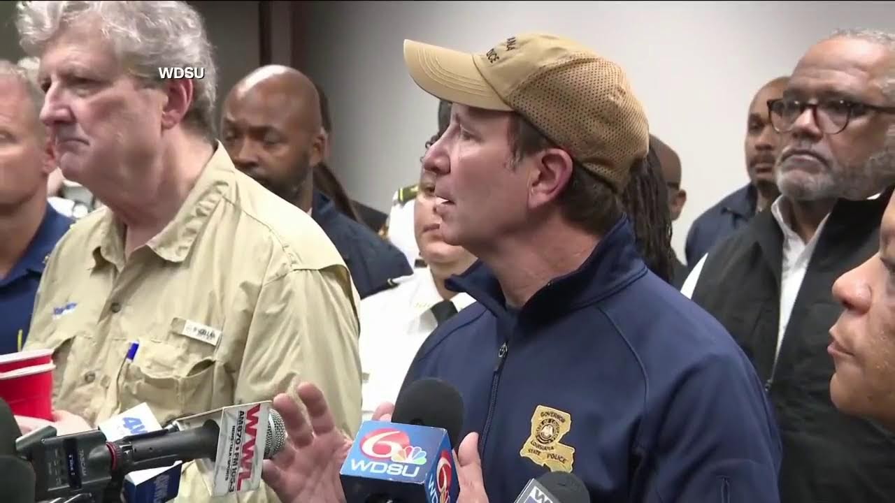NEW ORLEANS PRESS CONFERENCE