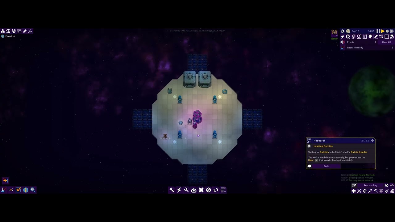 Stardeus In-Game Tutorial/How-to-Play #5 - Research