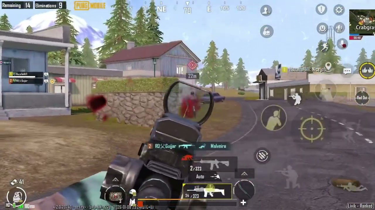 Chicken dinner livik|15kills with one teamate |1vs4 super 15kills |subscribe and like |
