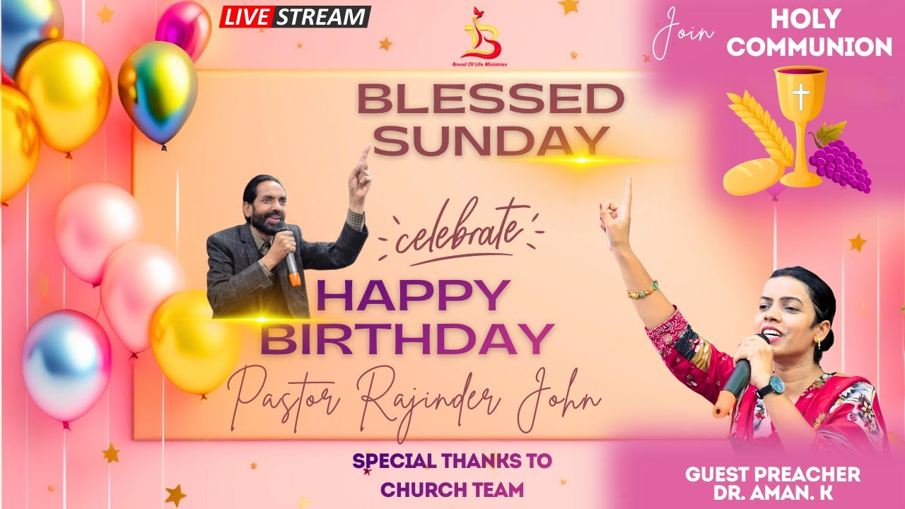 Holy Communion | 🔴Live Sunday Service | Church Bathinda Punjab- #blmindia #viral