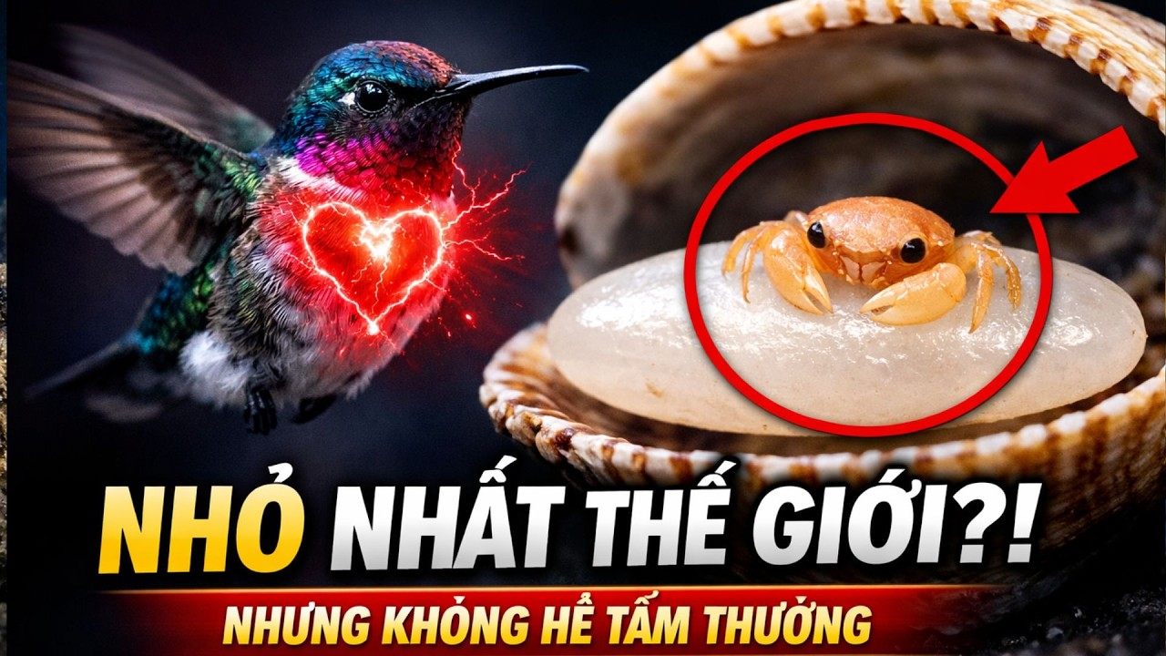 Top 10 Sinh Vật Nhỏ Nhất Thế Giới 🌍 | Nhỏ Nhất Nhưng Không Hề Tầm Thường