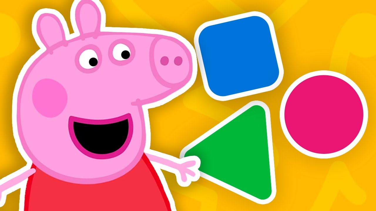 Formen Lernen F&uuml;r Kinder | Bildung F&uuml;r Kinder | Lerne Die Formen Mit Peppa Wutz | Kinderlieder