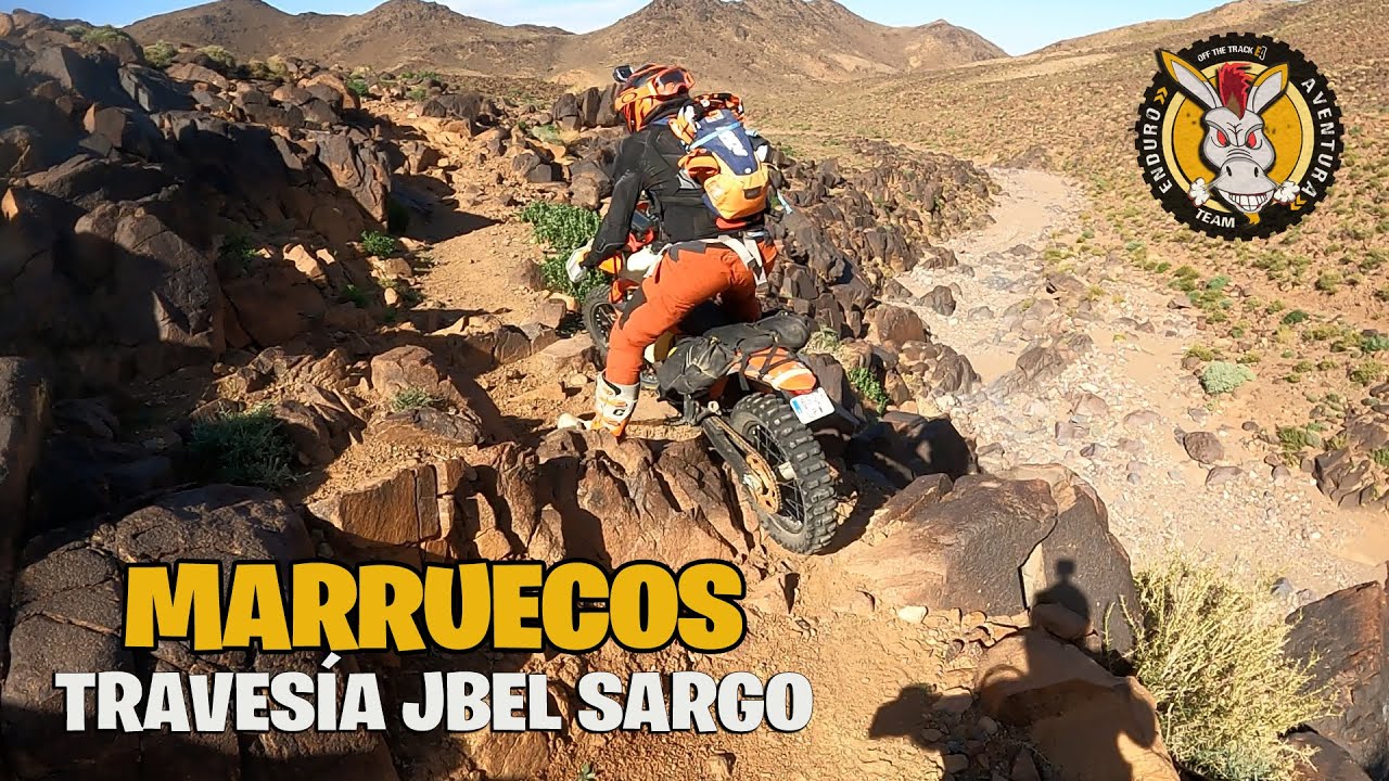 Enduro Travesía Marruecos entre Meteorites Tinerhir con alforjas #enduroaventura #wikiloc