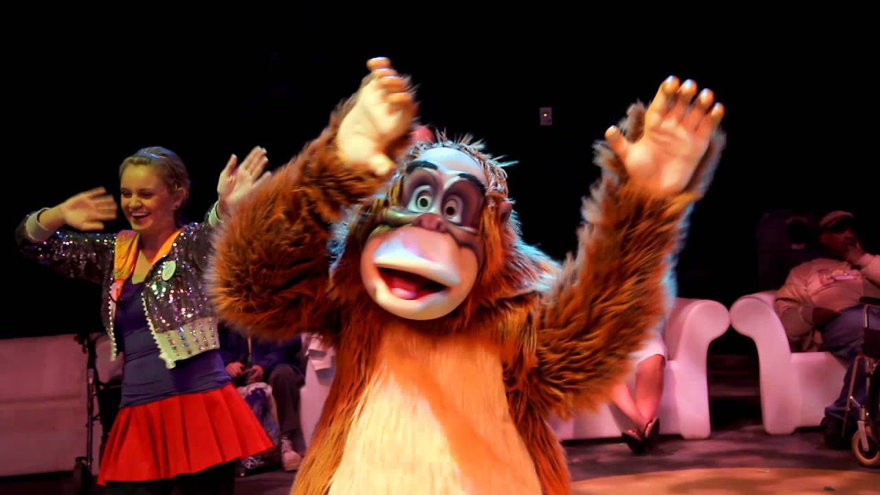 Baloo and King Louie at Dancin' with Disney