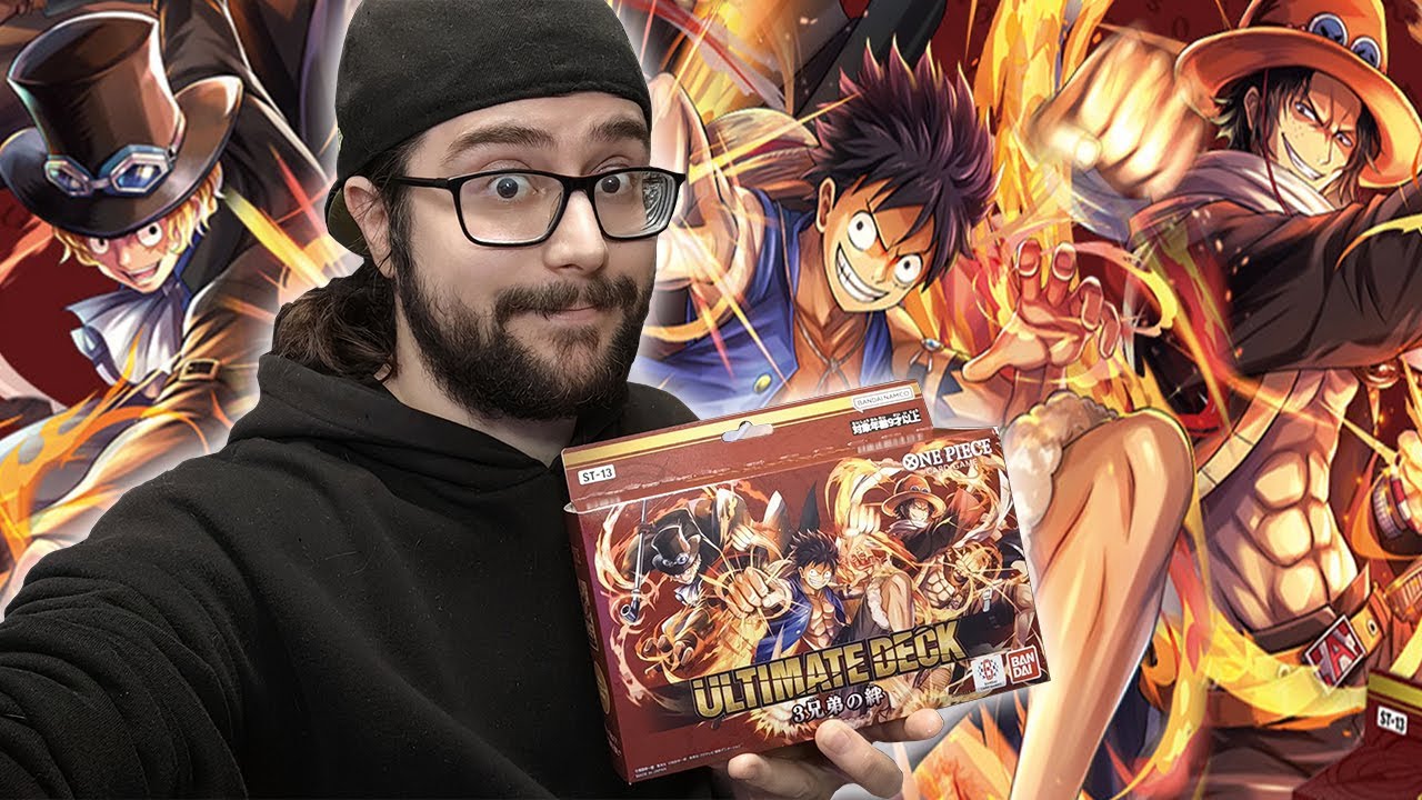The Three Brothers - ST13 Ultimate Deck | Unboxing - One Piece Card Game JP