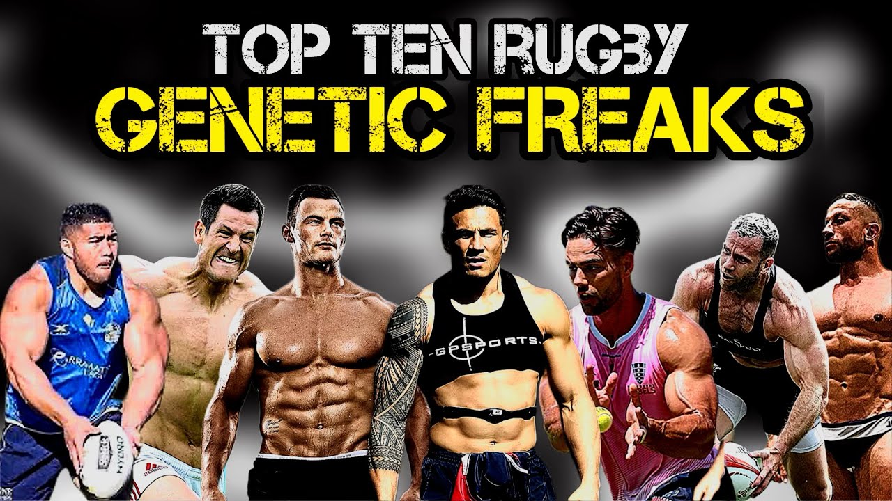 Top 10 GENETIC FREAKS in Rugby Union