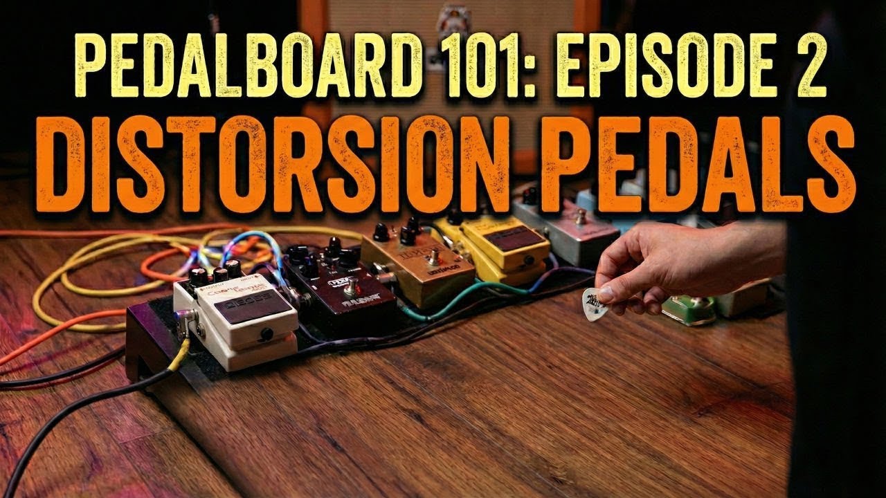 Pedalboard 101. Episodul 2: Totul despre Distorsion (+ Test în Mix)