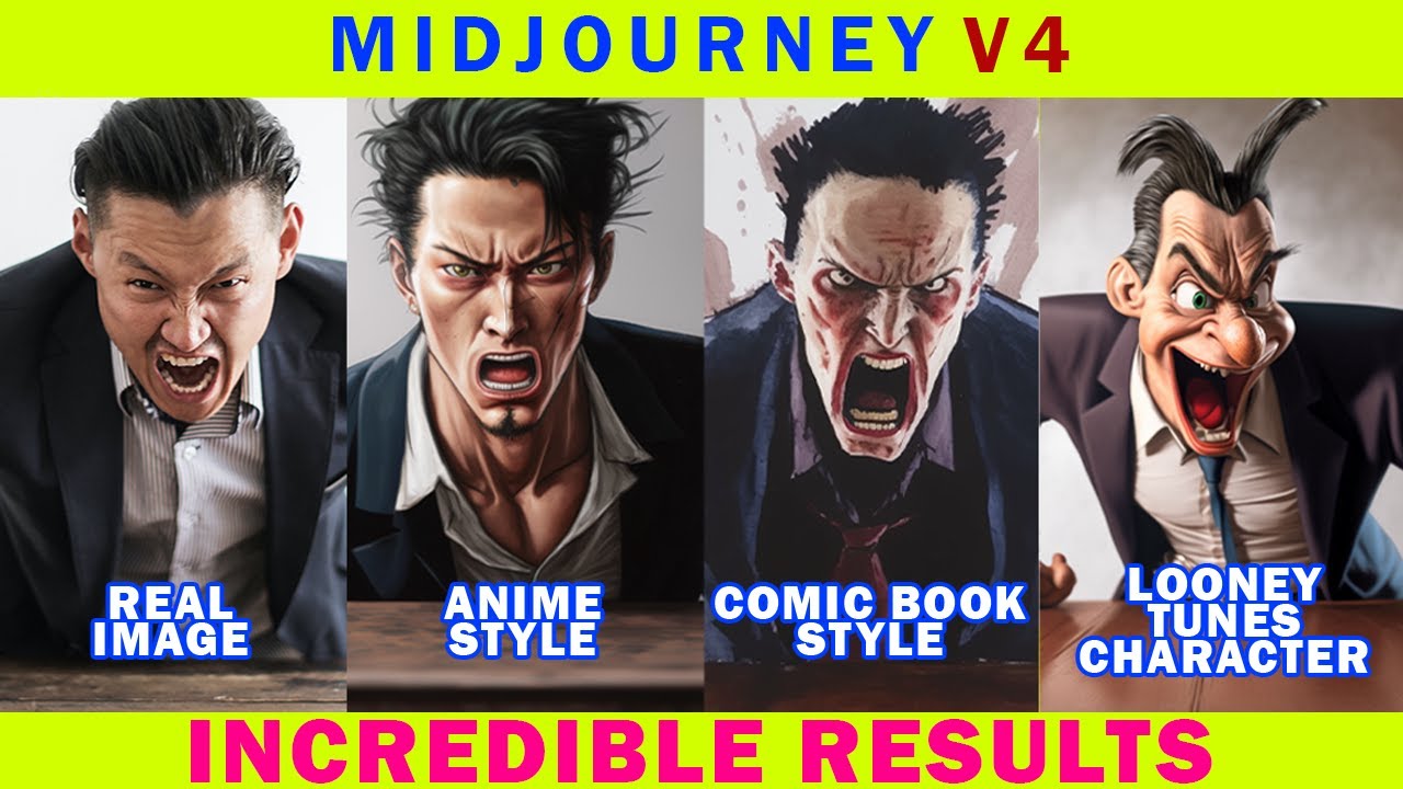 Outstanding NEW Midjourney V4 Mode | Possible Game Changer