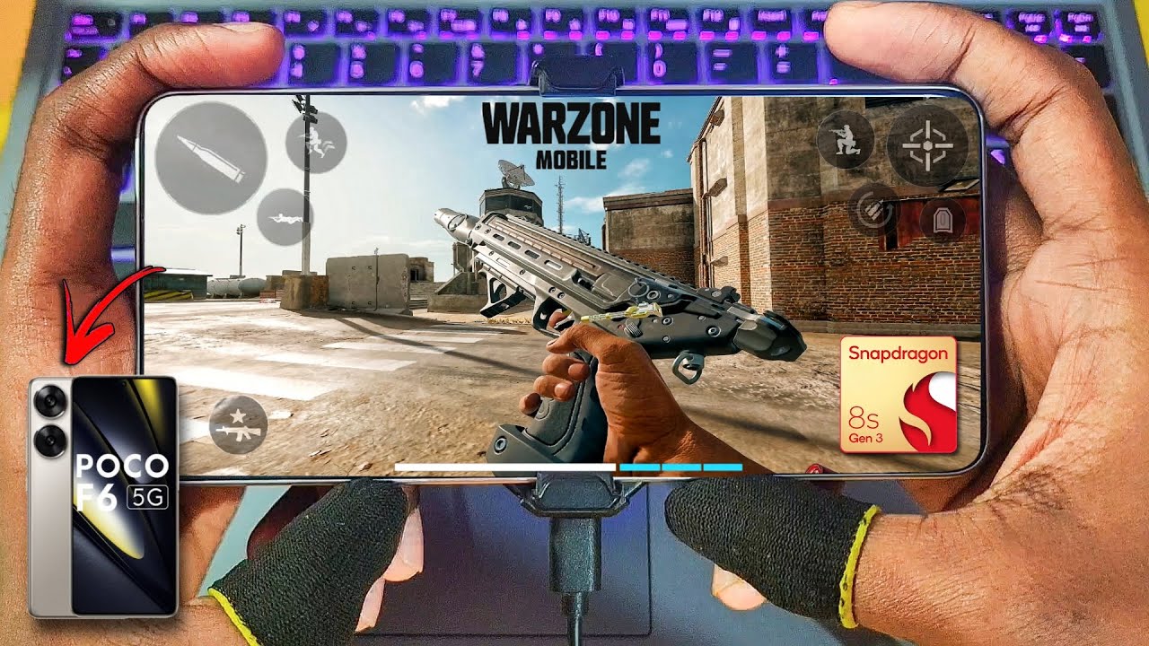 POCO F6 Takes WARZONE MOBILE to the NEXT LEVEL with SMOOTH GAMEPLAY!