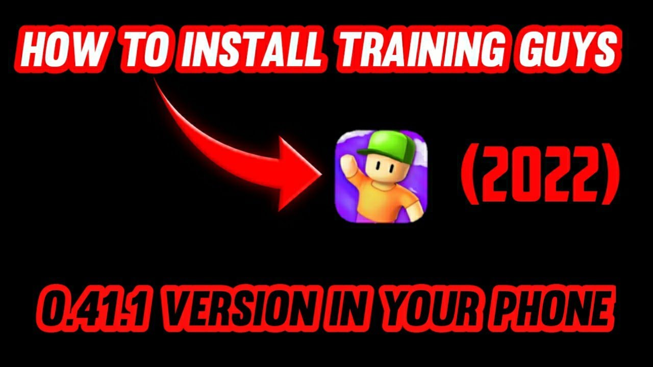HOW TO INSTALL TRAINING GUYS 0.41.1 VERSION IN YOUR PHONE (2022) | SAMARTH GAMING
