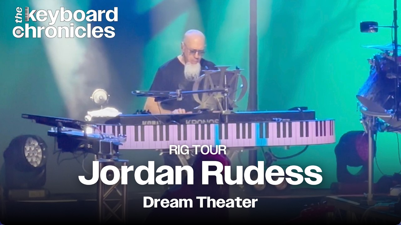 Jordan Rudess 2026 Keyboard Rig Tour | Dream Theater Tour | Hindley Street Music Hall, Adelaide Aust