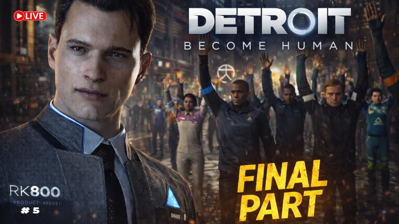 ONE LAST TIME🥶 Detroit: Become Human | Live | Tamil | Part-5 |