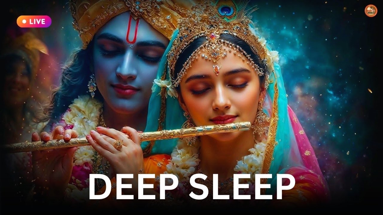 LIVE: Shri Krishna Govind for DEEP SLEEP | Stress Relief/Relaxation,Anxiety,Melatonin