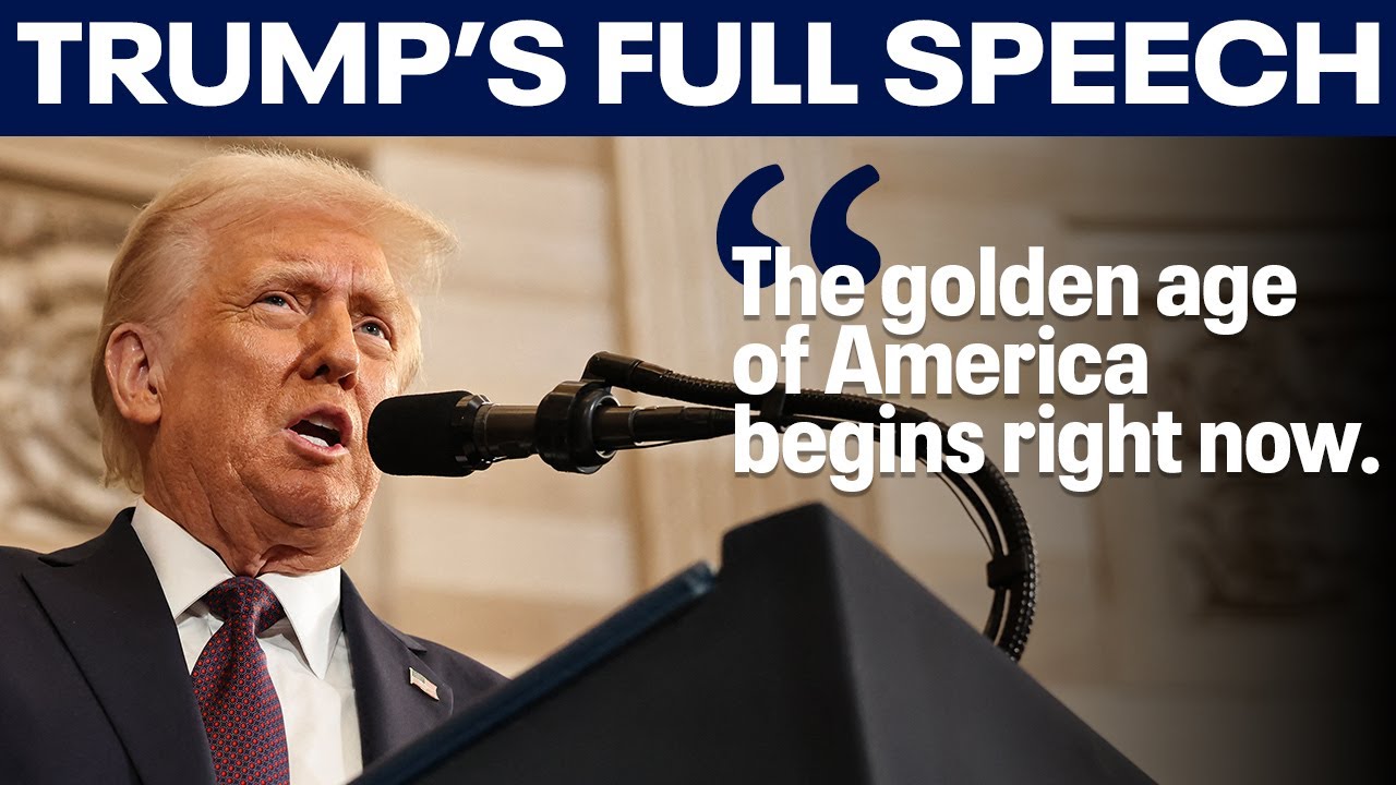 Full Trump inauguration speech