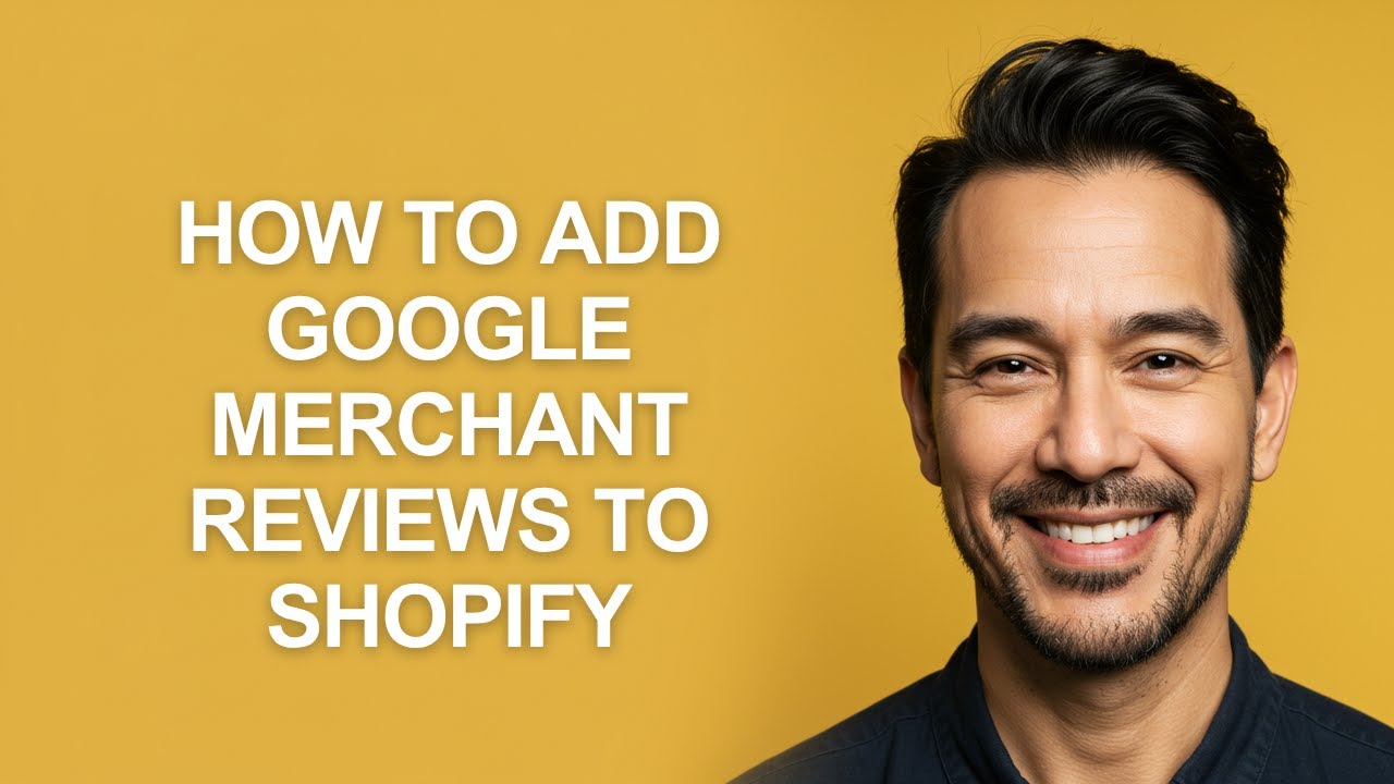How to Add Google Merchant Reviews to Shopify - KevinHowTo