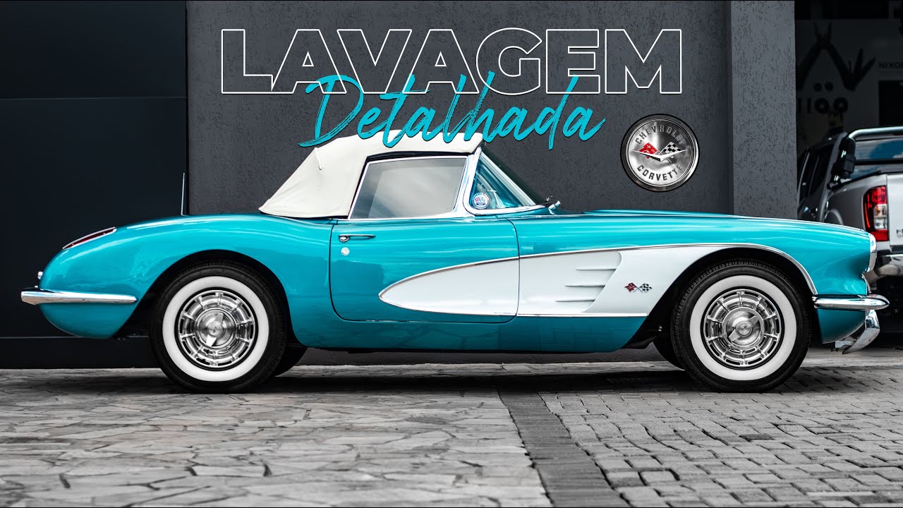 Lavagem Detalhada - Corvette 1959 V8