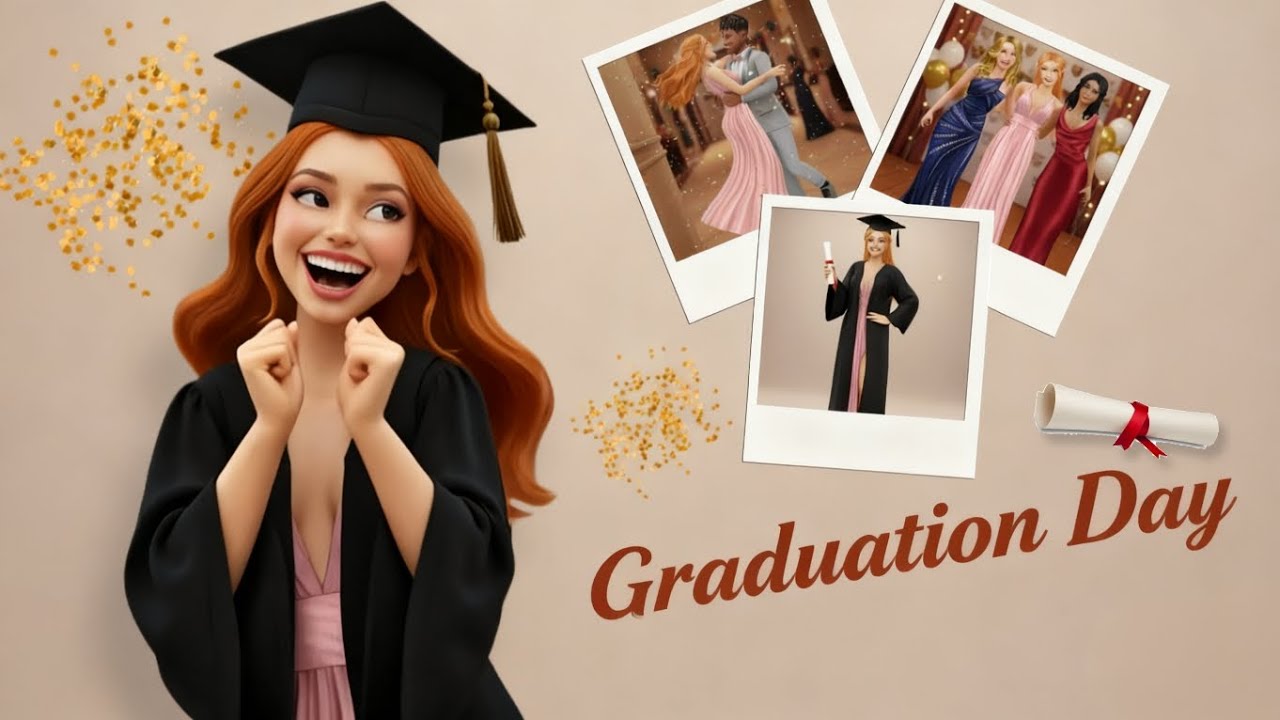 🎬 Mini Vlog: Minha Formatura 🎓 + Preparativos e Emoções❣️#jogos #thesimsfreeplay #fy  #minivlog 