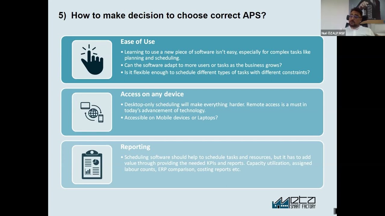 How to make decision to choose correct APS