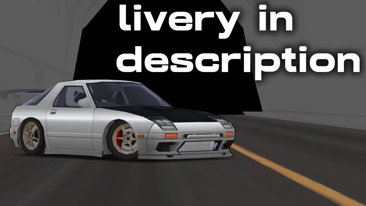 Livery frl RX7 FC Initial D Ryosuke 5th stage (FREECODE)