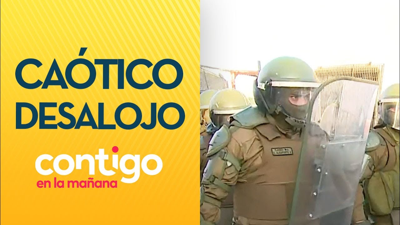 ANTE BARRICADAS: Carabineros desalojó más de 180 departamentos tomados - Contigo en La Mañana