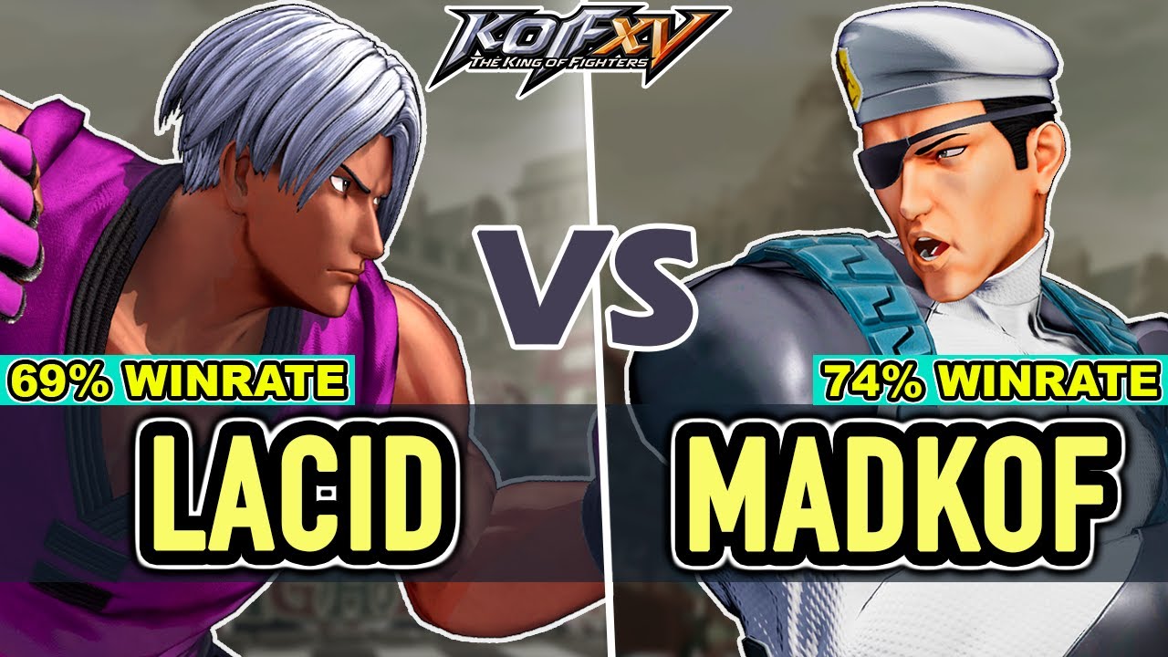 KOF XV ▰ Lacid (Ash/Kim/Leona) vs Madkof (Benimaru/Heidern/Goenitz)