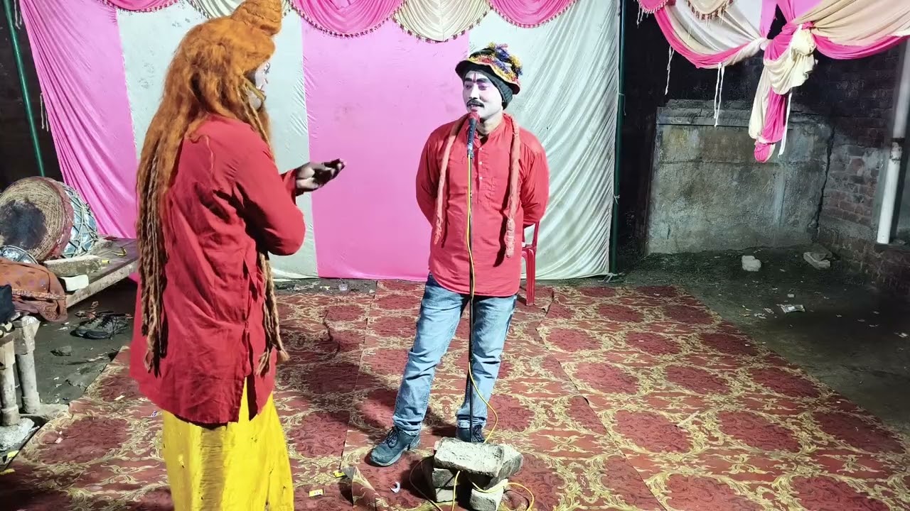 बाबा# कुटी पर बैठे बैठे ऐसा #भजन गादिया पब्लिक #dance हैरान हो गई