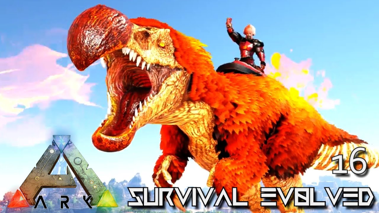 ARK: SURVIVAL EVOLVED - PERFECT FIRE DODOREXY MY FAVORITE CREATURE !!! EXTINCTION CORE TALAMH E16