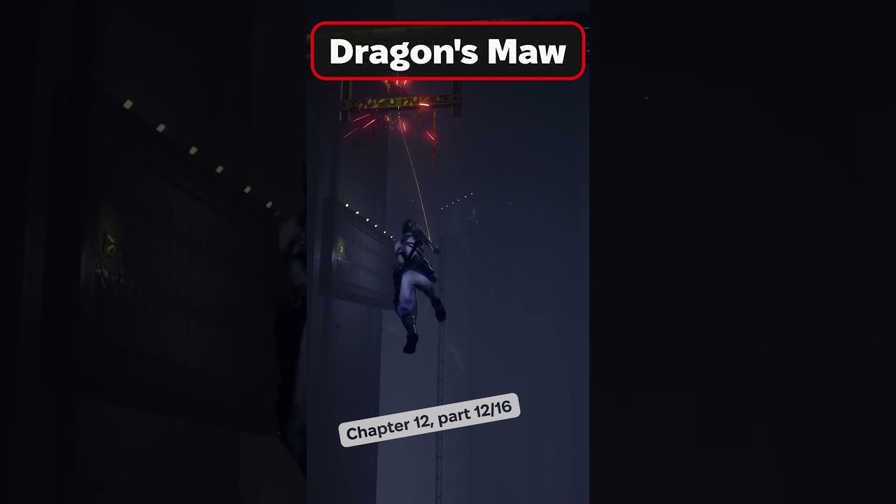 Difficult path to the next location ✓ Dragon's Maw ✓ Ninja Gaiden 4