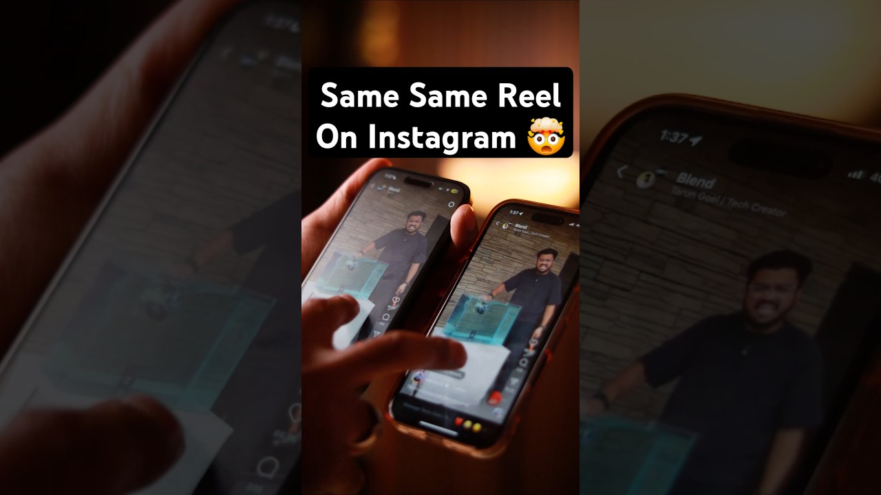Instagram&rsquo;s New  Blend Feature 🤯