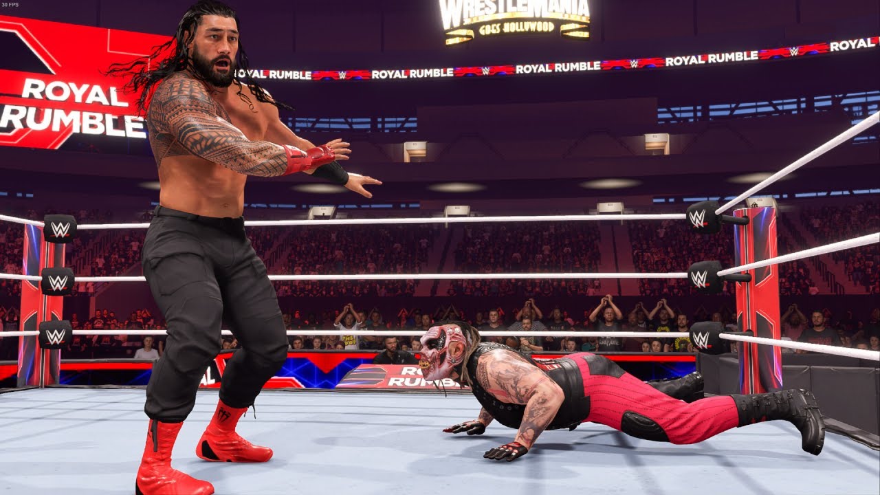 The Fiend Bray Wyatt Enters Royal Rumble At No.1 | WWE 2K24 PC