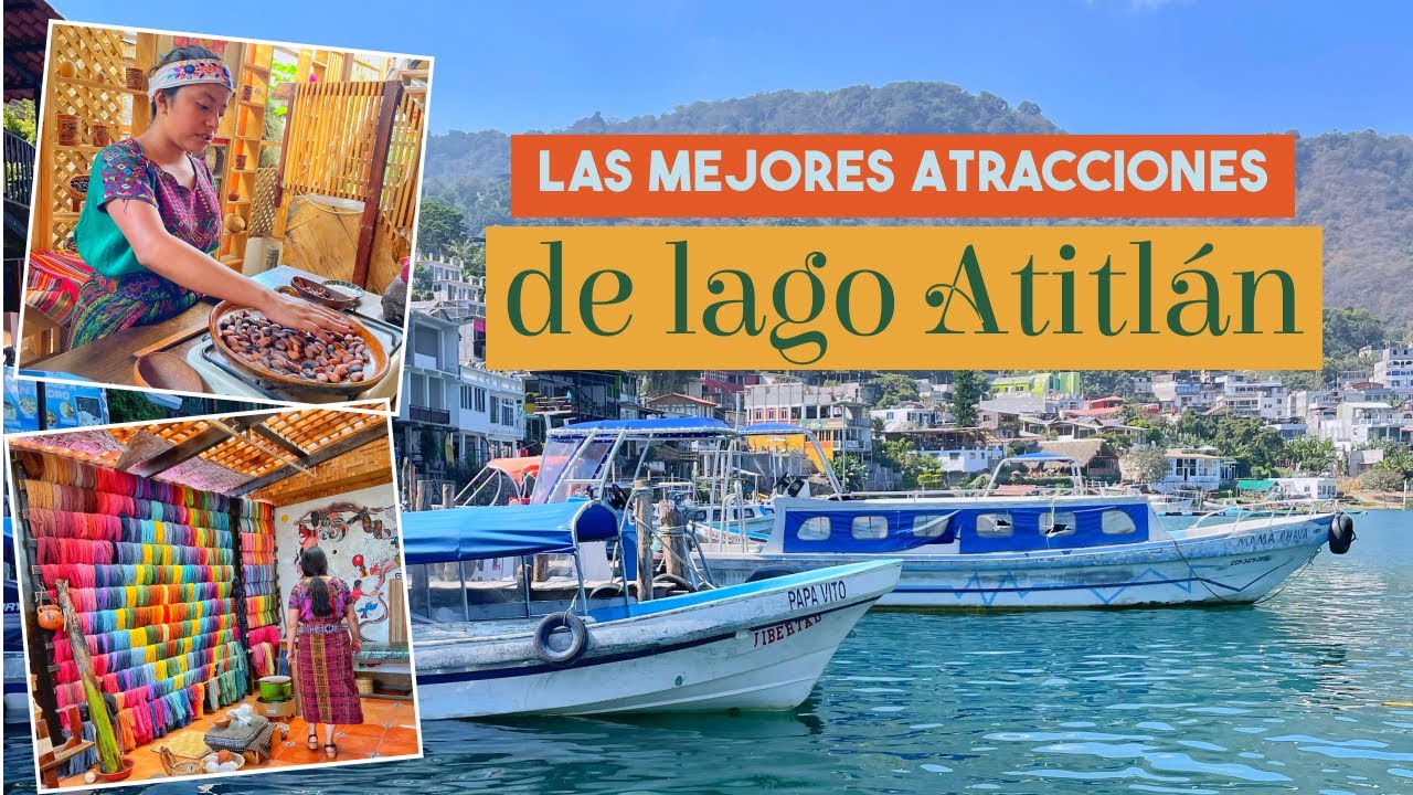 TODO lo que puedes hacer en Lago Atitlán 🌈 | San Juan la Laguna | San Pedro