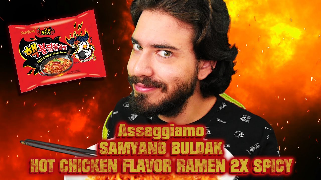 2 VOLTE PIÙ PICCANTI 🔥🔥 | Assaggiamo: Samyang Buldak Hot Chicken Flavor Ramen 2x Spicy