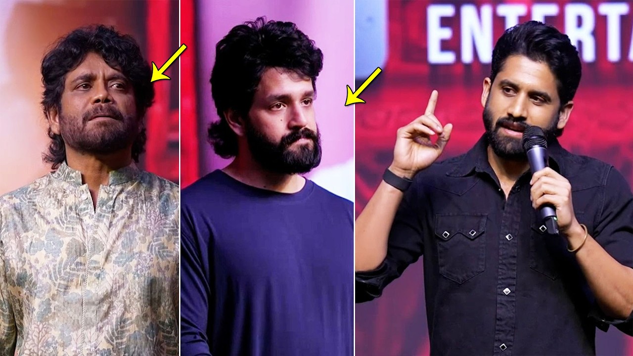 Naga Chaitanya Superb Speech @ LENIN Blockbuster Vaibhavam Event | Nagarjuna & Akhil Reaction