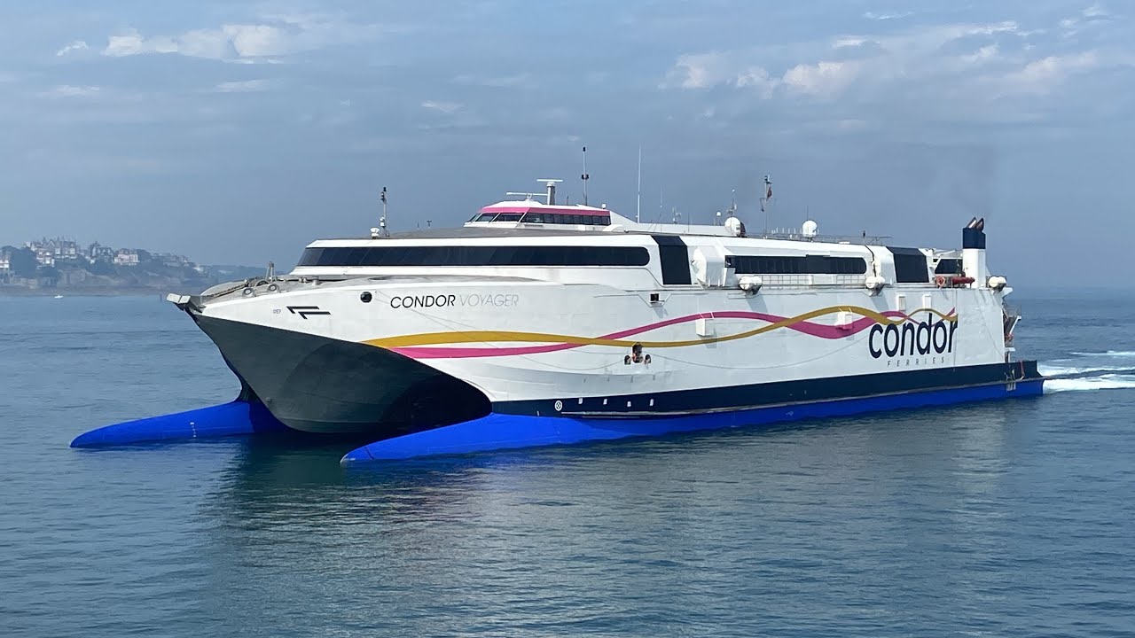 HSC Condor Voyager Arrives at St-Malo, 17/6/23