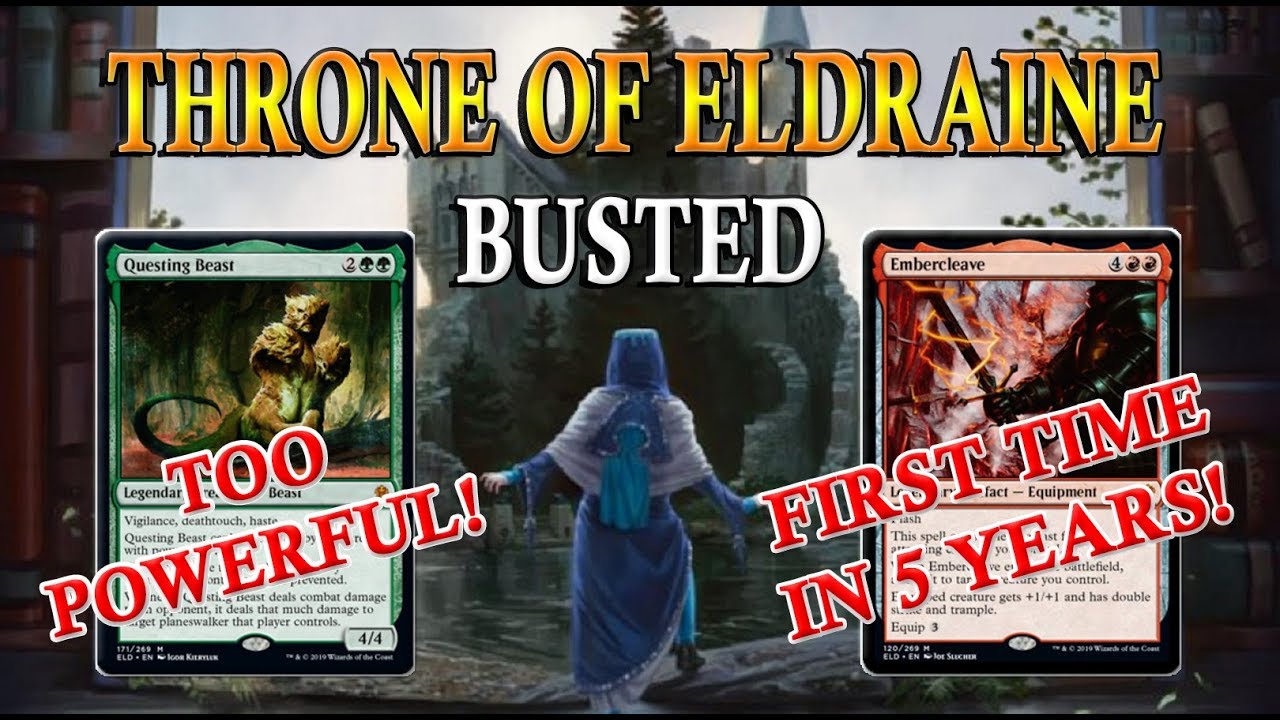 BROKEN CARDS MTG Throne of Eldraine Spoilers