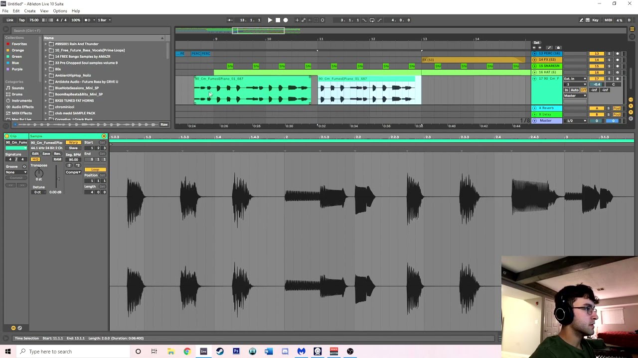 R&B/Lo-Fi Hip Hop - Ableton Walkthrough