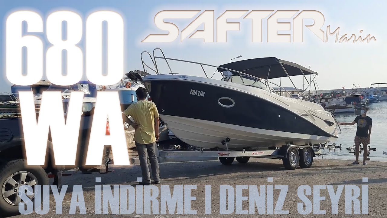 680 WALKAROUND SUYA İNDİRME | DENİZ SEYRİ | TEKNE TESLİMATI