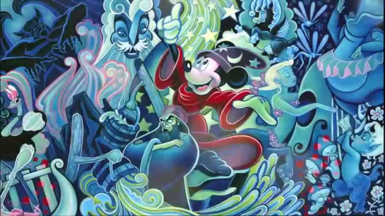 Disney Artist Tim Rogerson Live Event! November 2014 Performace Painting Denver Colorado