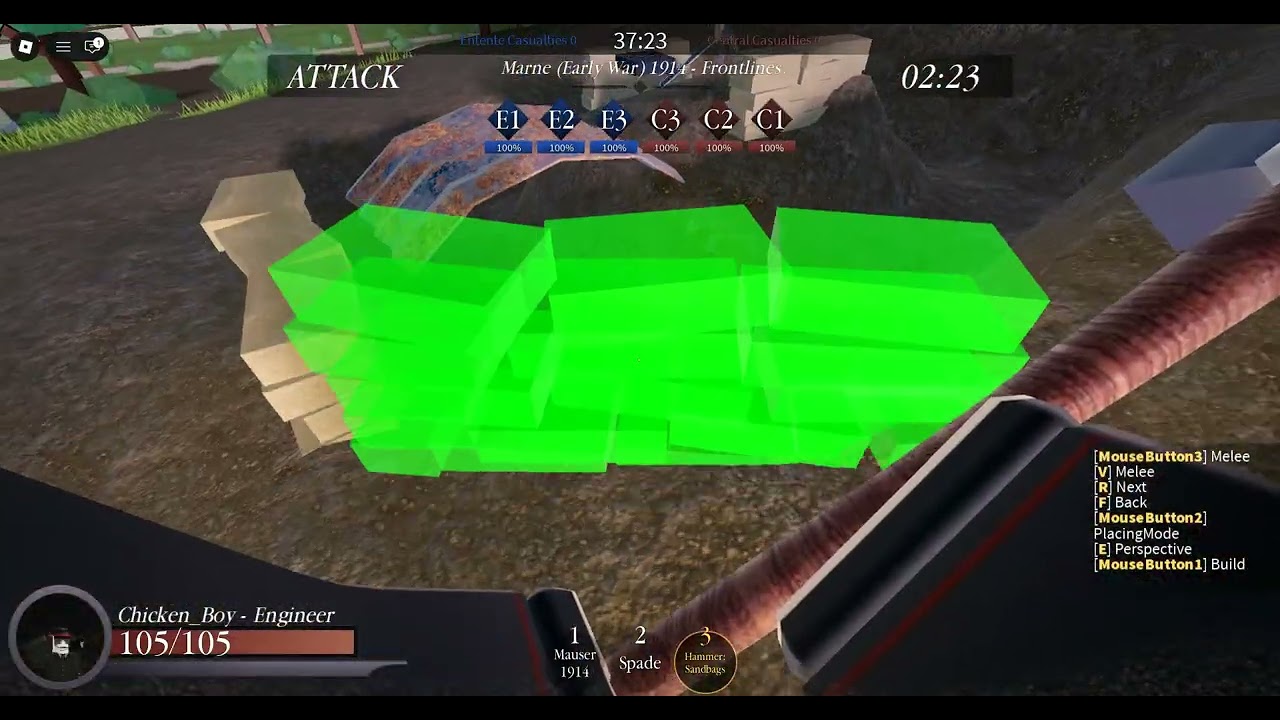 How to build a mini fort in Entrenched