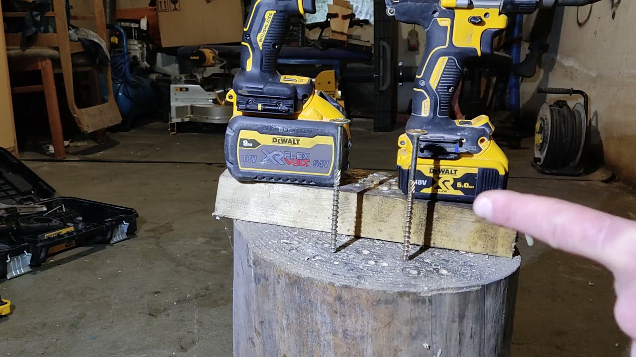 DeWalt Dcf 850  flex volt vs  DCD 996 wkrętarka torx 8x140 to nie jest test ani konfrontacja .