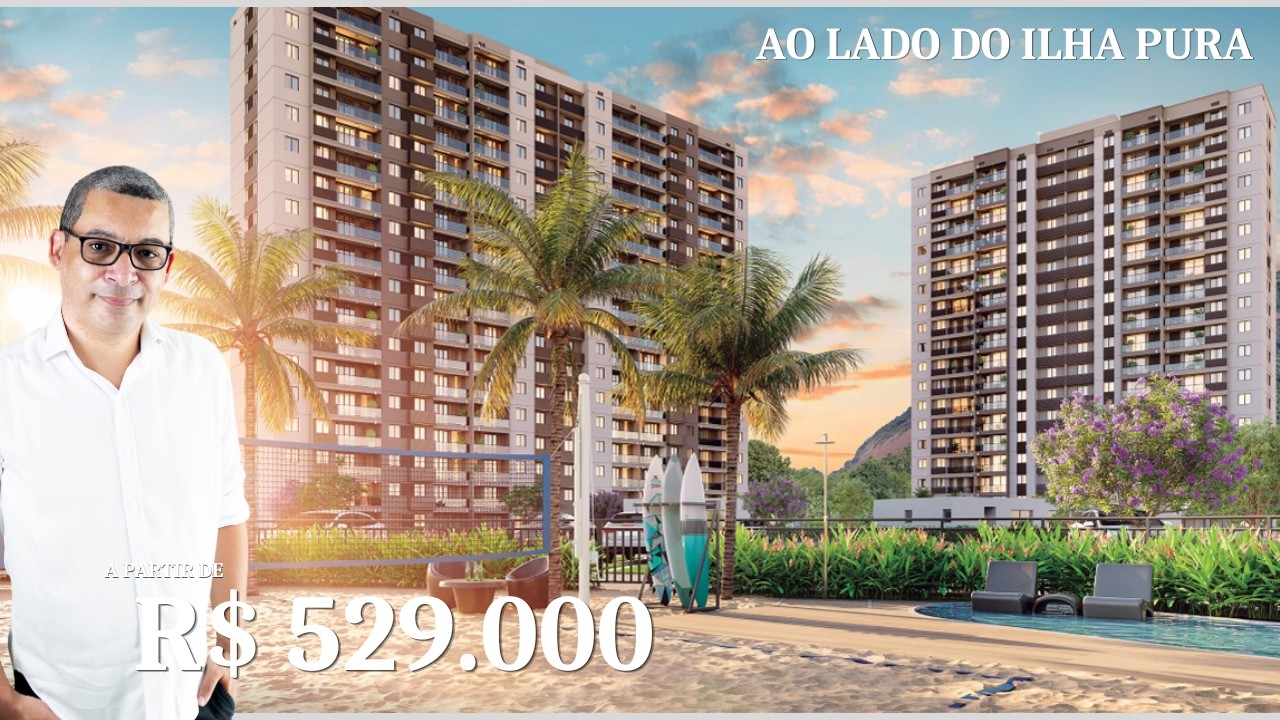 Ilhamar: apartamentos de 2 e 3 quartos com lazer completo ao lado do Ilha Pura