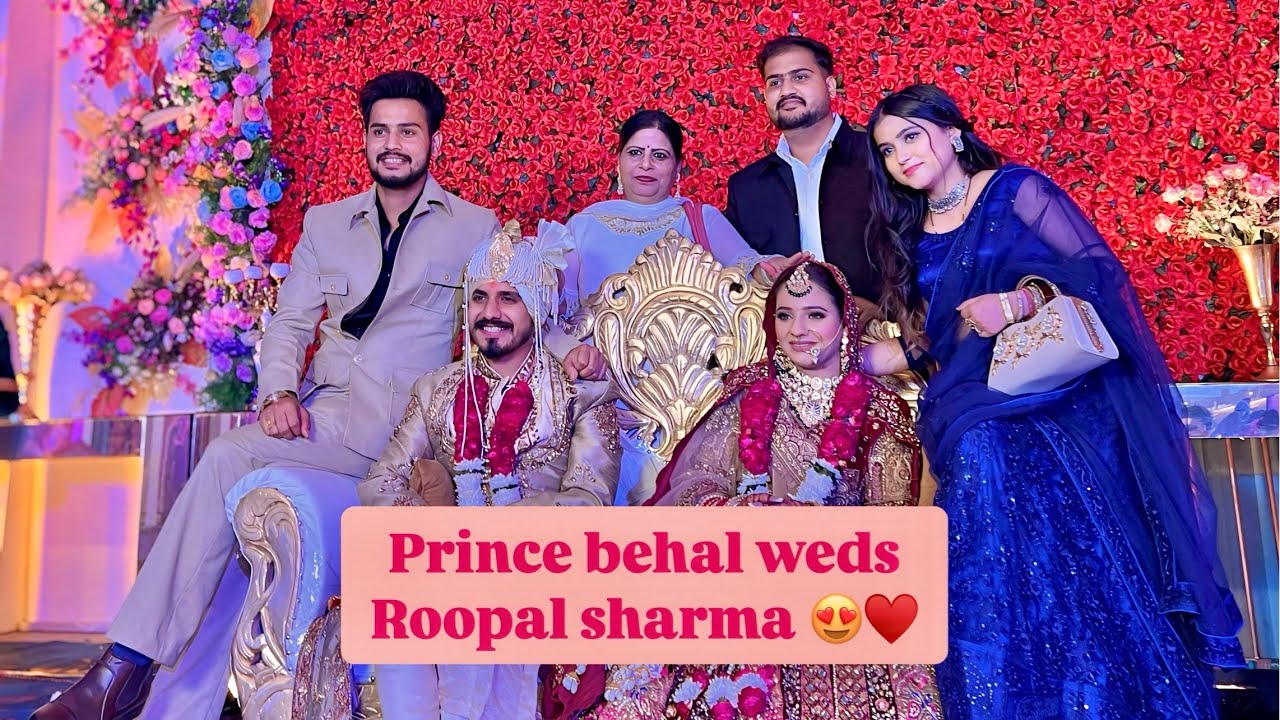 Finally!!! 😍 Prince Behl Te Roopal Sharma Da Hogya Vyah 🧿🤲 || @MrMrsThapar