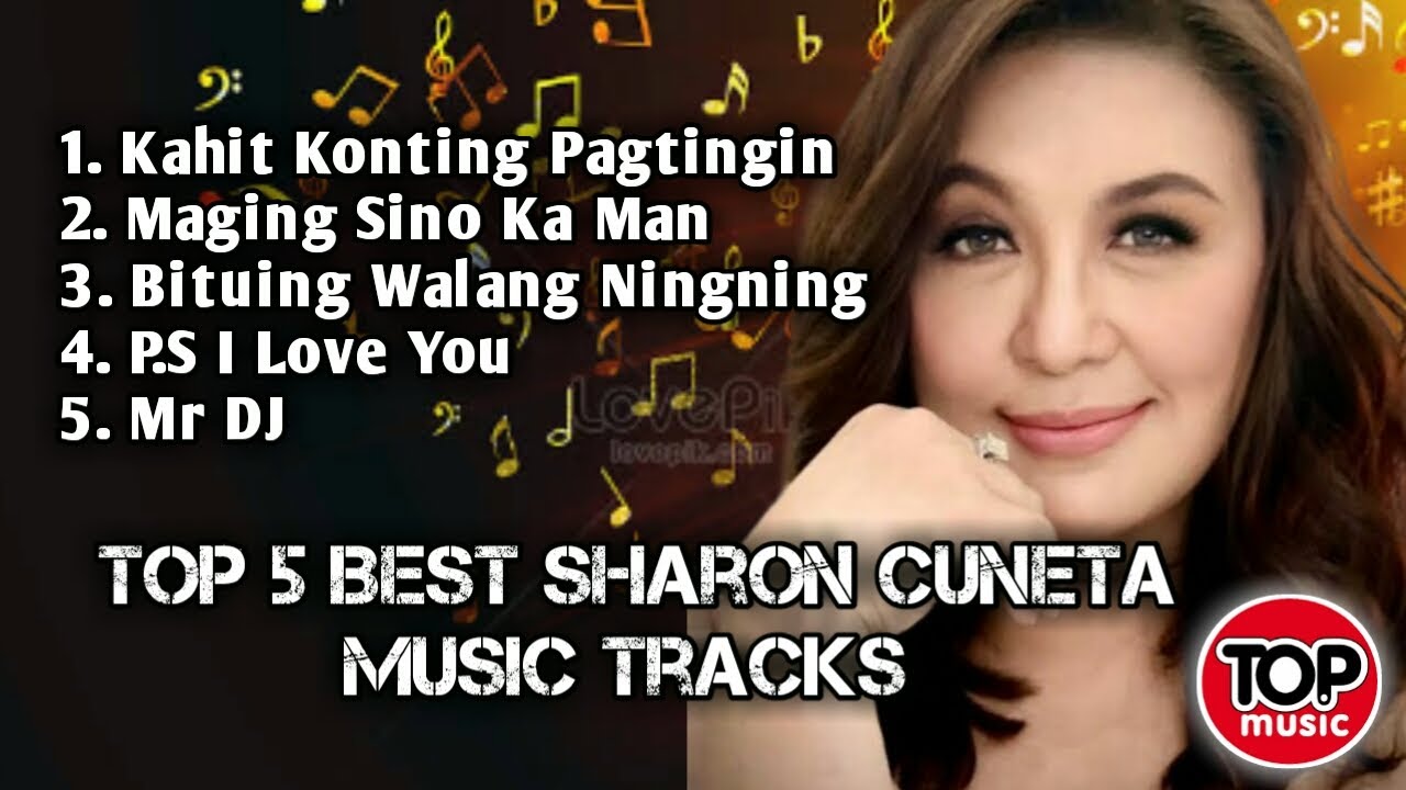 Top 5 Best Sharon Cuneta Music Tracks | Non Stop Playlist