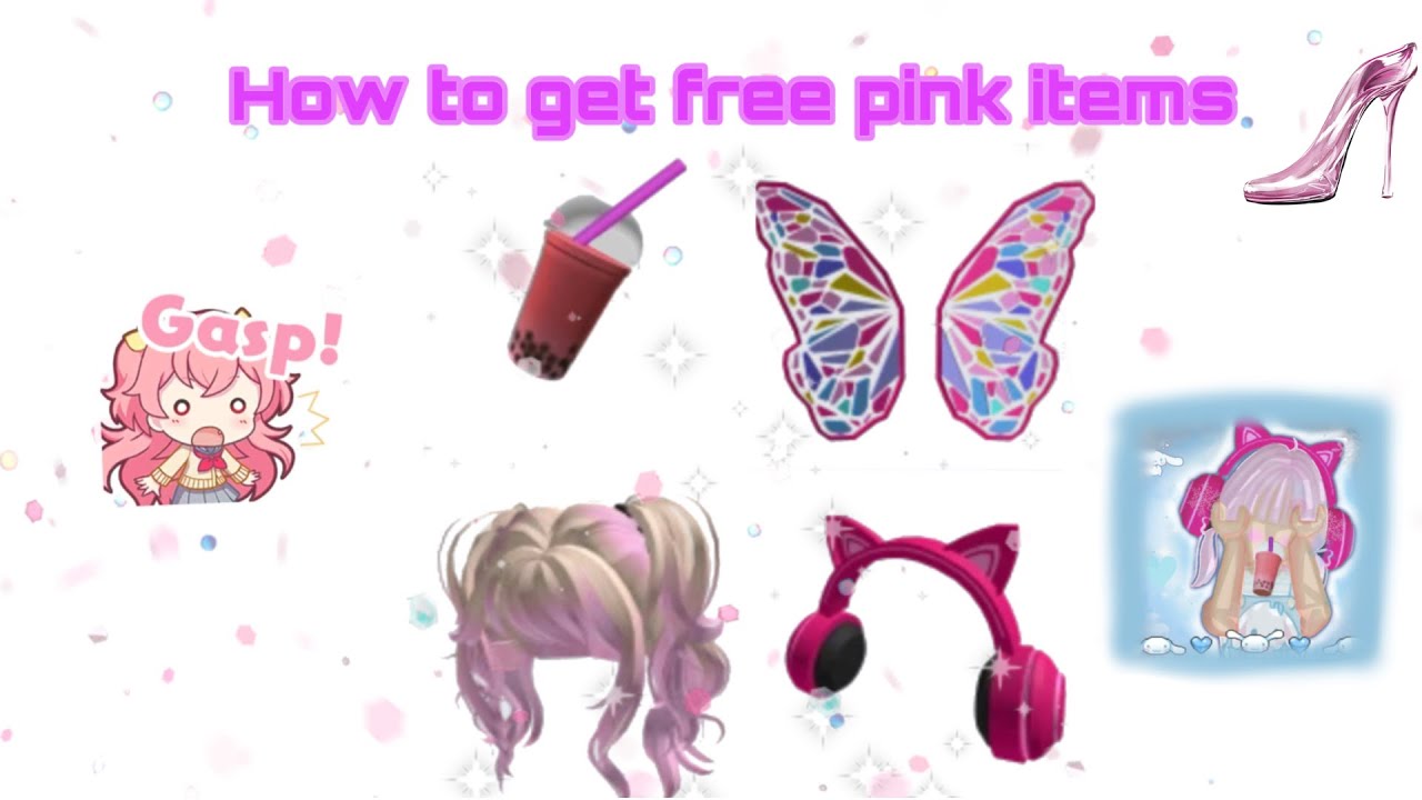 КАК ПОЛУЧИТЬ БЕСПЛАТНЫЕ РОЗОВЫЕ ПРЕДМЕТЫ В ROBLOX