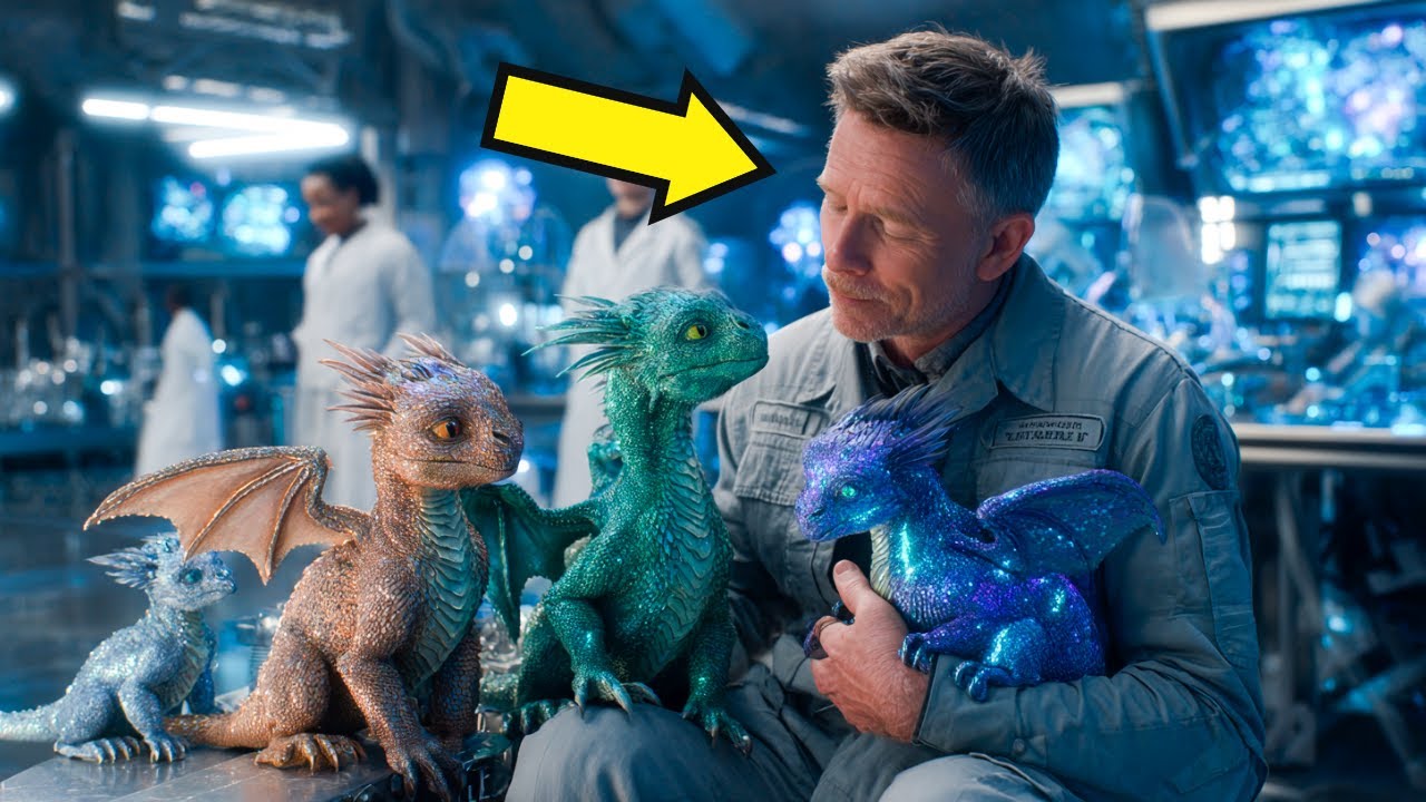 The Dragon Hatchlings Bit Everyone Who Came Close — Then Curled Up on a Human Janitor’s Lap