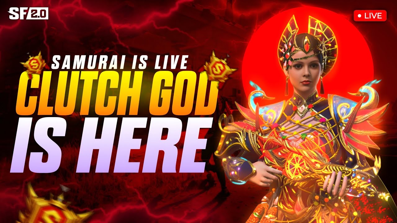 🔴 LIVE | CLUTCH GOD IS HERE 😎| NAUSIKHIYA TO SAMRAT 😱| #Scarfall2.0 @samuraigamer202 |