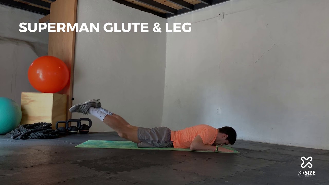 SUPERMAN GLUTE & LEG