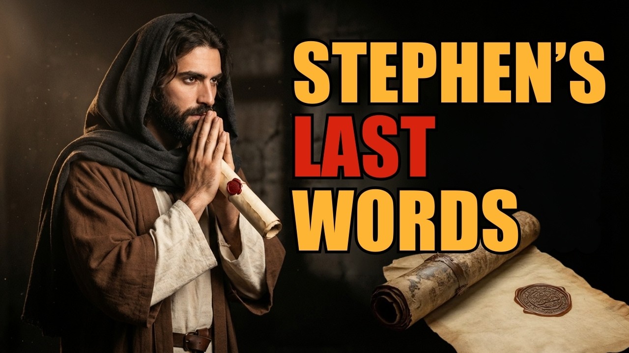 The Church’s First Martyr Said Something Shocking While Dying