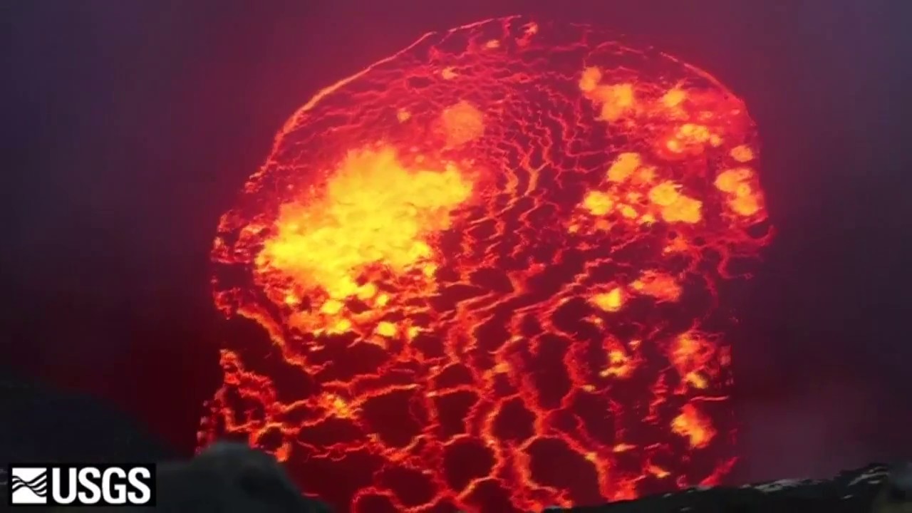Vulkanausbrauch auf Hawaii: Drohne filmt erstmals direkt in den Krater des Kilauea