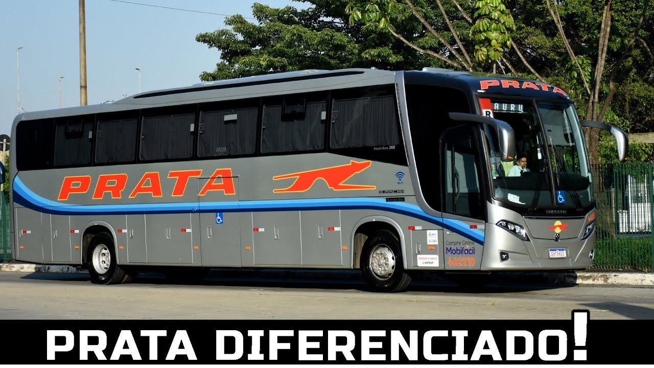 ÔNIBUS COM FREIOS A DISCO E 14 METROS DE CARROCERIA BUSSCAR, COMO DIFERENCIAR? EXPRESSO DE PRATA